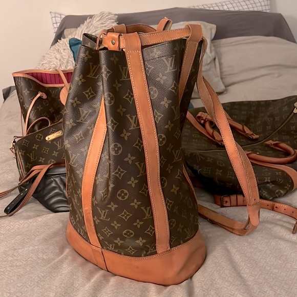 Louis Vuitton Bags Louis Vuitton Randonne Gm Backpack Book Bag